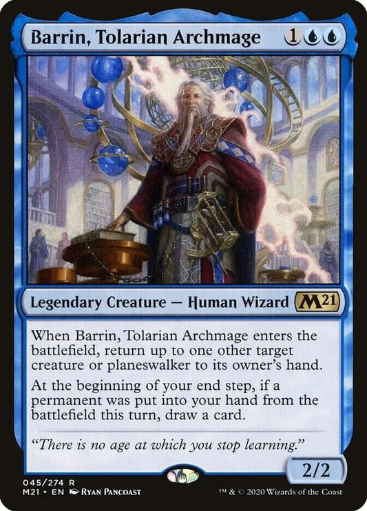 Barrin, Tolarian Archmage (Non-Foil) MTG