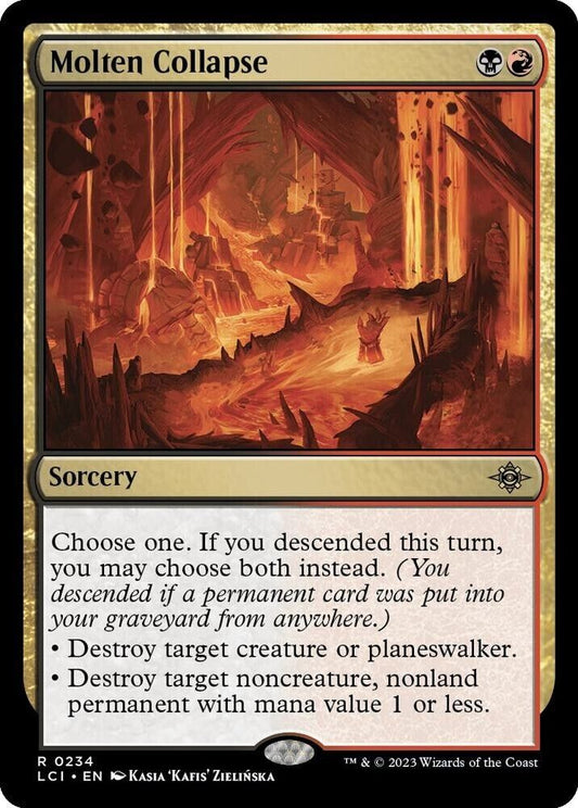 Molten Collapse (Non-Foil) MTG