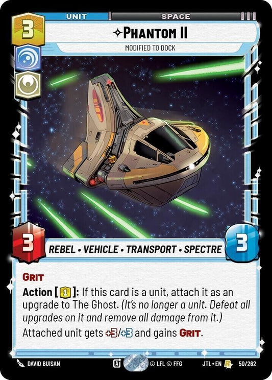Phantom II - Modified to Dock (Non-Foil) JTL SWU