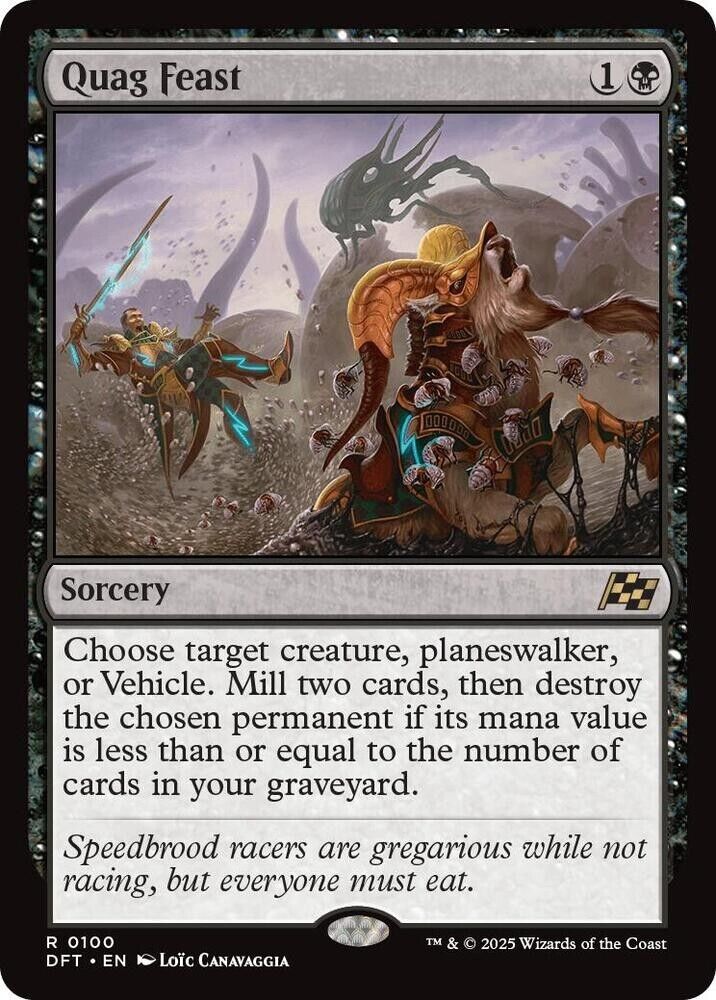 Quag Feast (Foil) Aetherdrift MTG