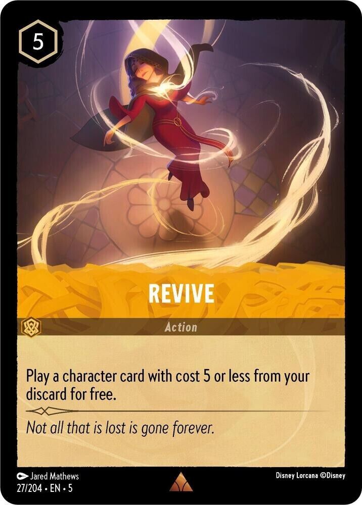Revive Non-Foil Disney Lorcana 27/204