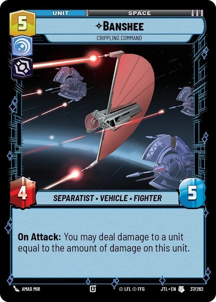 Banshee - Crippling Command (Non-Foil) JTL SWU