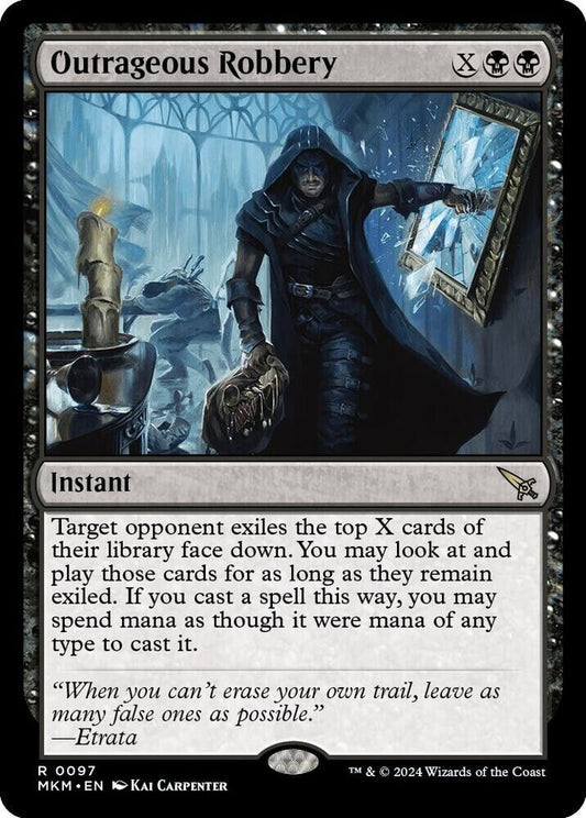 Outrageous Robbery (Non-Foil) MTG