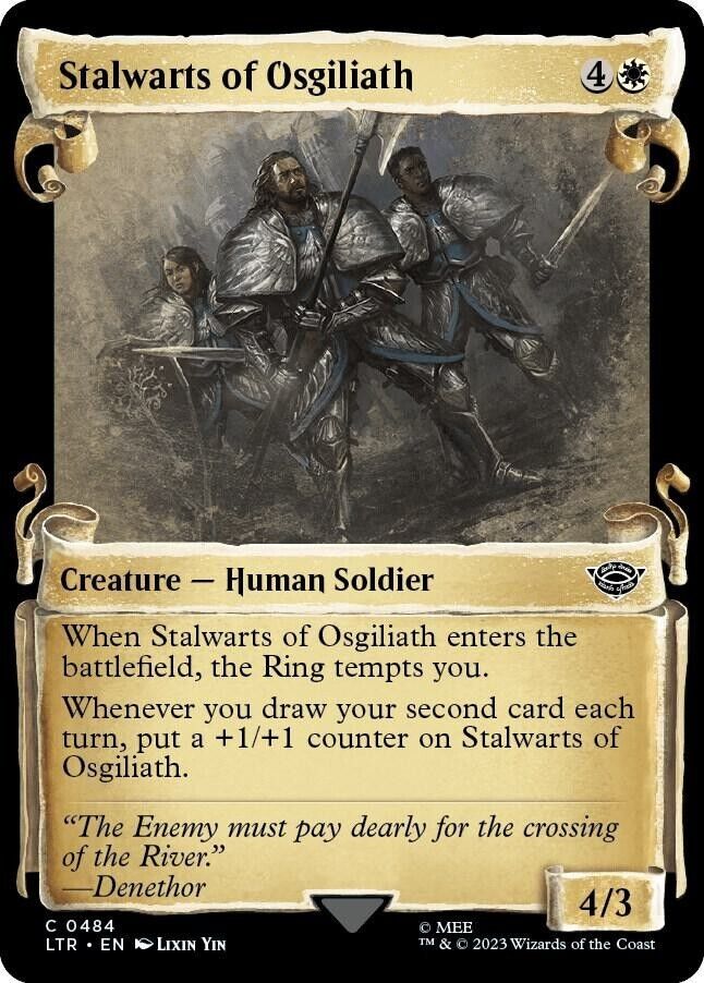 Stalwarts of Osgiliath (Showcase Scrolls) (Non-Foil) MTG