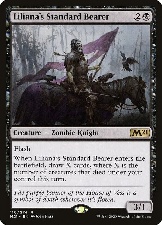 Liliana's Standard Bearer (Non-Foil) MTG