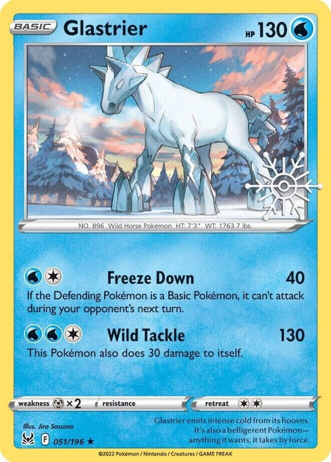 SEALED Glastrier - (Holiday Calendar) 051/196 PKM