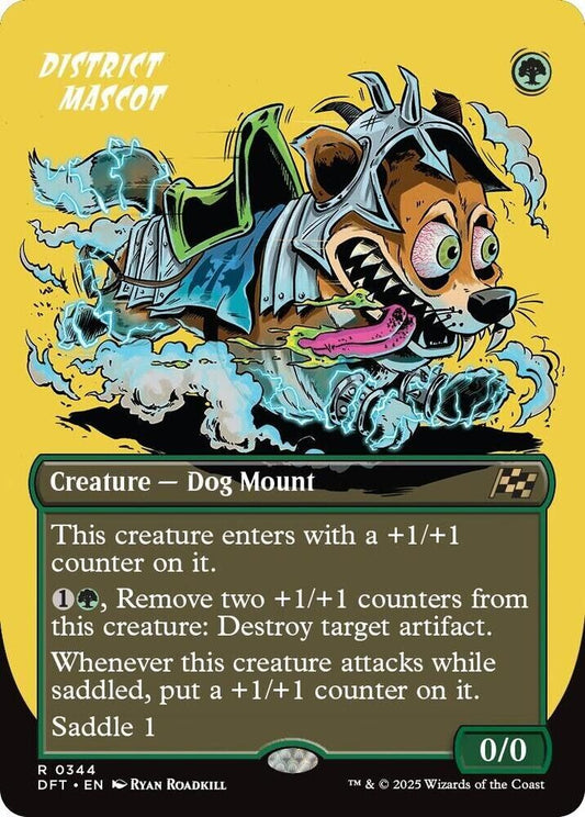 District Mascot (Borderless) (Non-Foil) Aetherdrift MTG