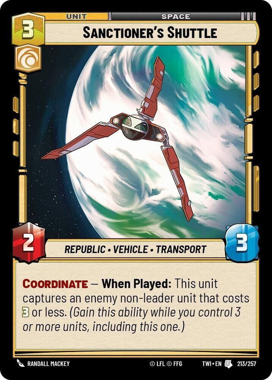 Sanctioner's Shuttle (Non-Foil) SWU