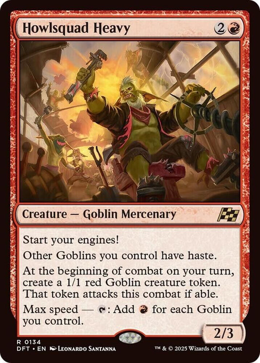 Howlsquad Heavy (Foil) Aetherdrift MTG