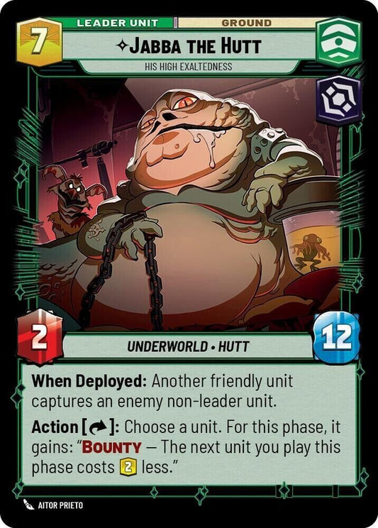 Jabba the Hutt - His High Exaltedness (Non-Foil) SWU
