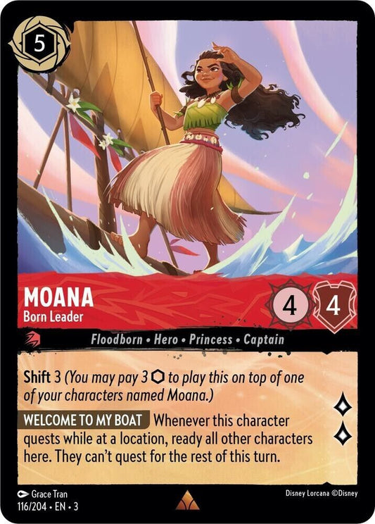 Moana Born Leader Non-Foil Disney Lorcana