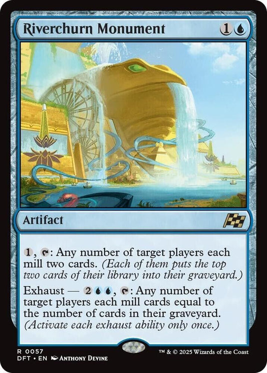 Riverchurn Monument (Foil) Aetherdrift MTG
