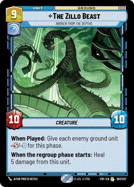 The Zillo Beast - Awoken From The Depths (Non-Foil) SWU