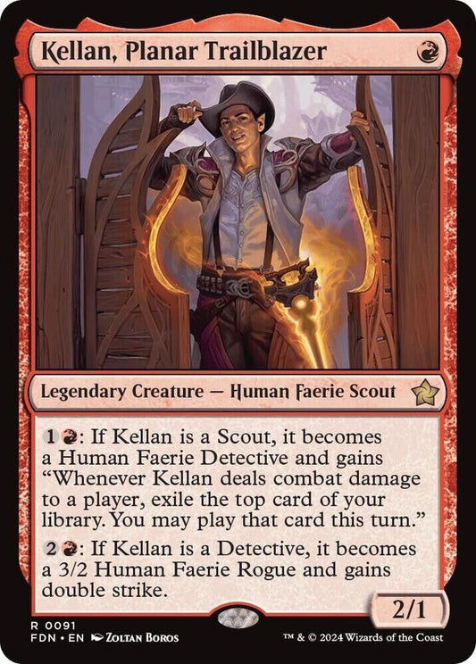 Kellan, Planar Trailblazer (Foil) MTG