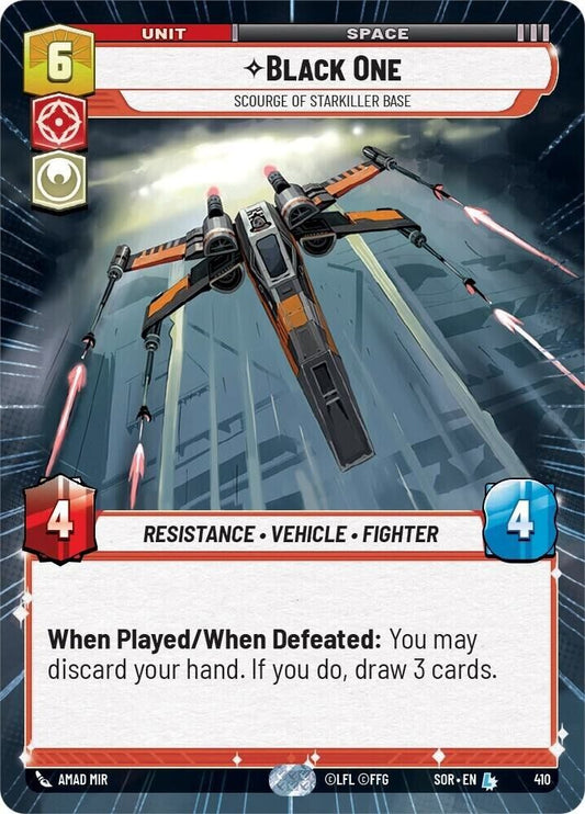 Black One - Scourge of Starkiller Base (Hyperspace) (Non-Foil) SWU