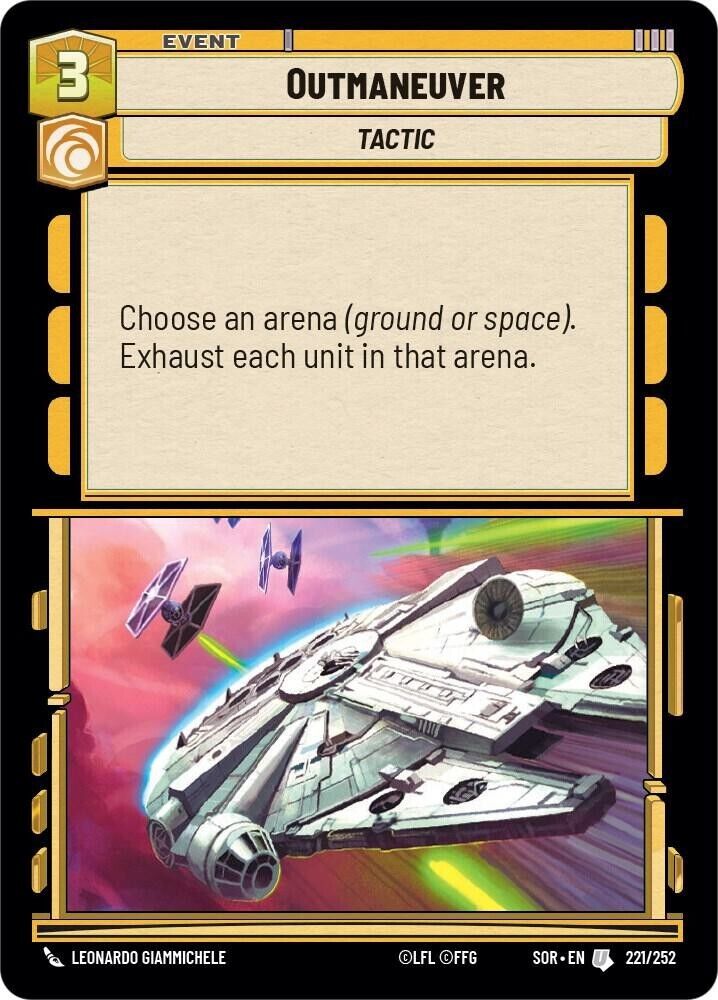 Outmaneuver (Non-Foil) SWU