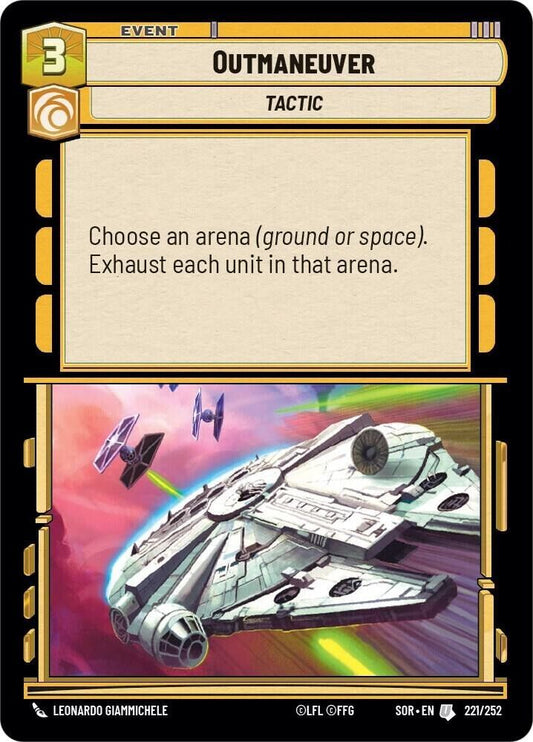 Outmaneuver (Non-Foil) SWU