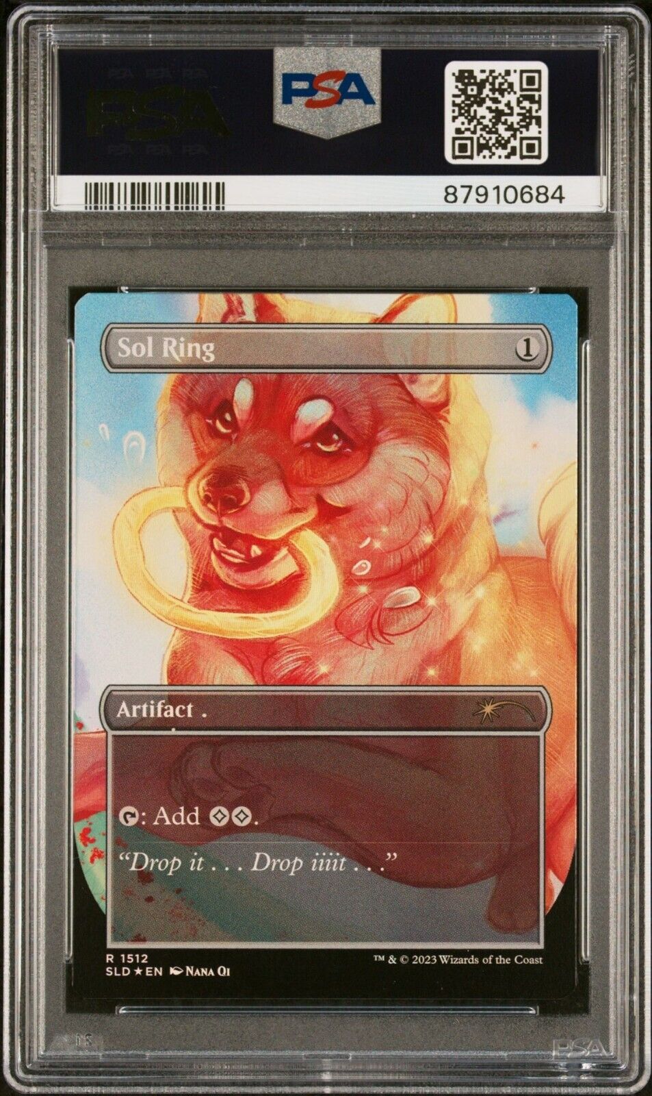 PSA 10 MTG SOL RING Foil #1512 Raining Cats & Dogs 2023