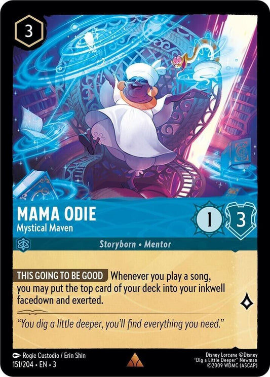 Mama Odie Mystical Maven Non-Foil Disney Lorcana 151/204