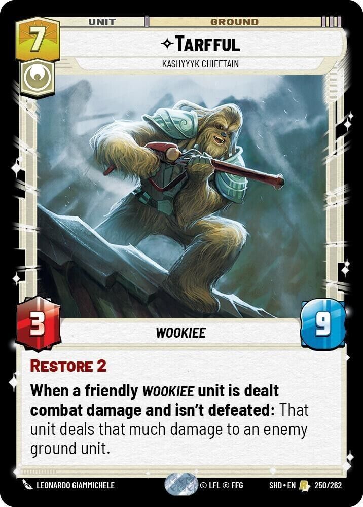 Tarfful - Kashyyyk Chieftain (Non-Foil) SWU