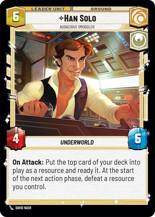 Han Solo - Audacious Smuggler (Non-Foil) SWU