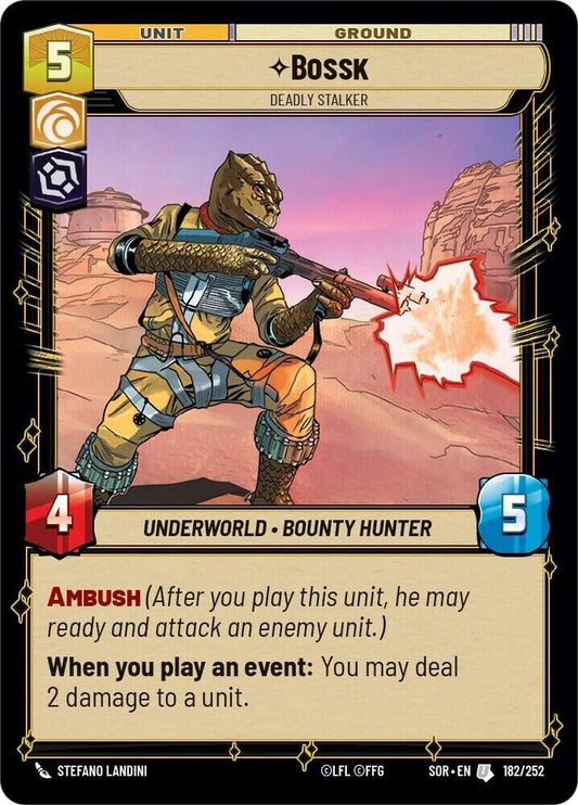 Bossk - Deadly Stalker (Non-Foil) SWU