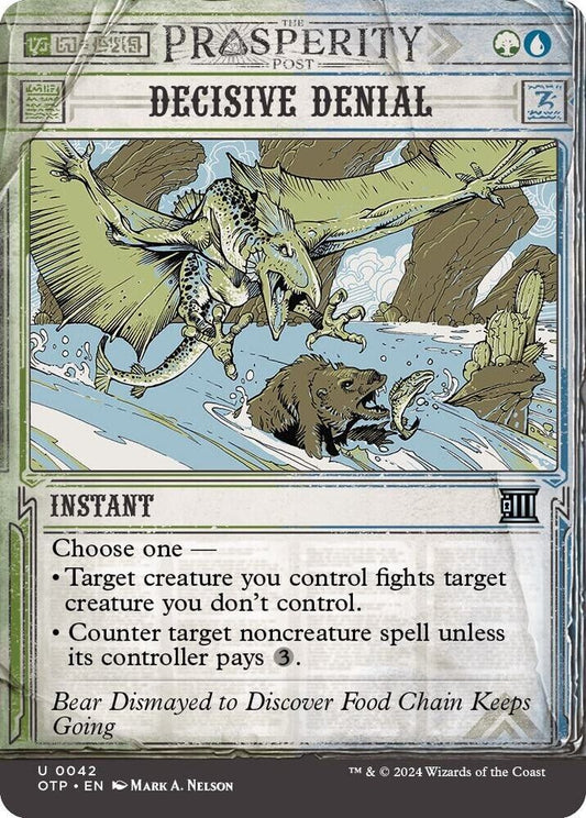 Decisive Denial (Non-Foil) MTG
