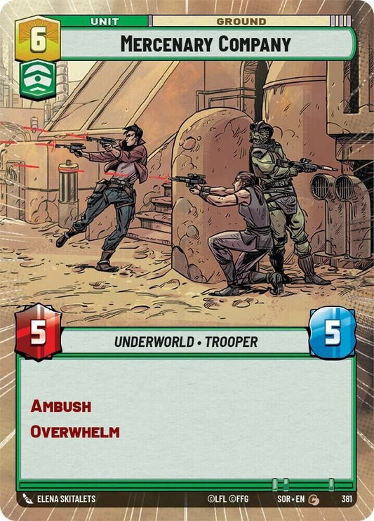 Mercenary Company (Hyperspace) (Non-Foil) SOR SWU