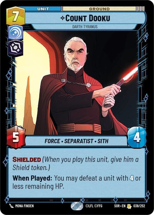 Count Dooku - Darth Tyranus (Non-Foil) SWU