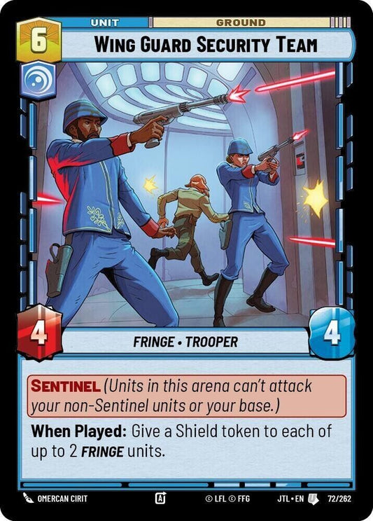 Wing Guard Security Team (Non-Foil) JTL SWU
