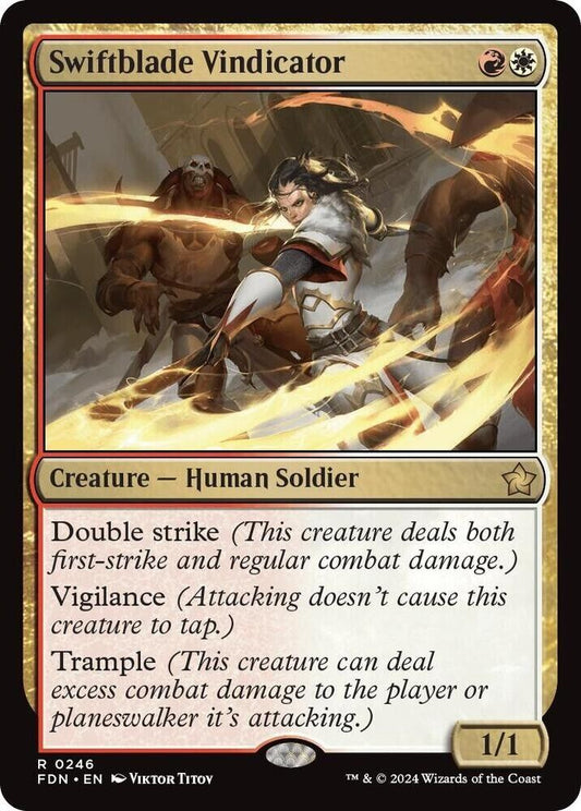 Swiftblade Vindicator (Foil) MTG