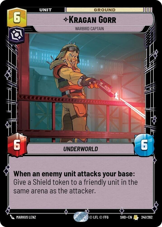 Kragan Gorr - Warbird Captain (Foil) SWU