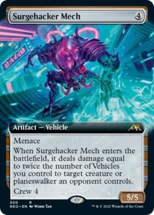 Surgehacker Mech (Extended Art) (Non-Foil) MTG