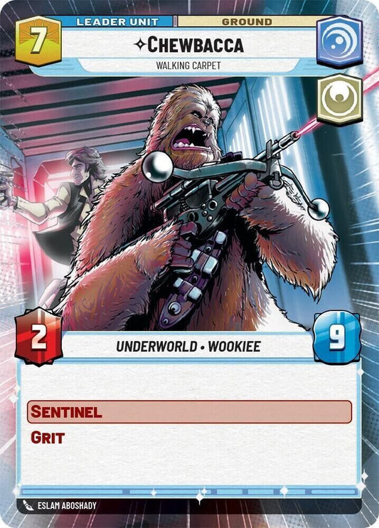 Chewbacca - Walking Carpet (Hyperspace) (Non-Foil) SOR SWU
