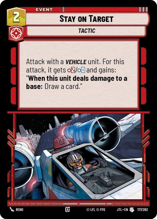 Stay on Target (Non-Foil) JTL SWU