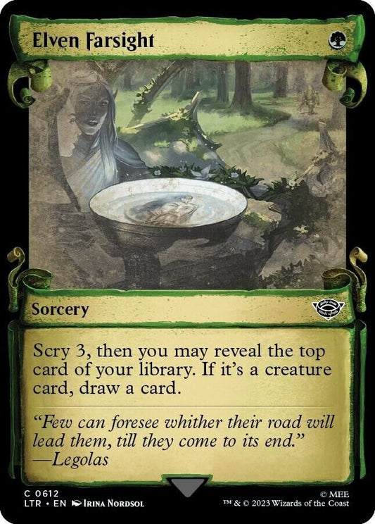 Elven Farsight (Showcase Scrolls) (Non-Foil) MTG