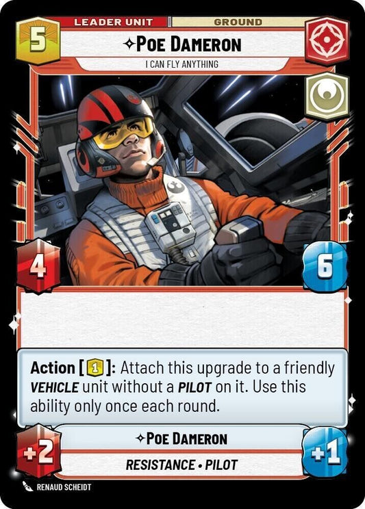 Poe Dameron - I Can Fly Anything (Non-Foil) JTL SWU