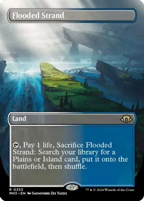 Flooded Strand (Borderless) (Non-Foil) MTG