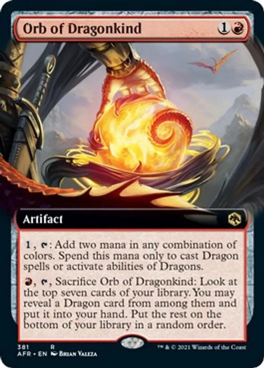 Orb of Dragonkind (Extended Art) (Non-Foil) MTG