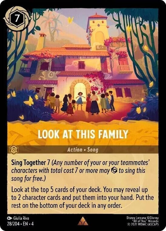Look at This Family Non-Foil Disney Lorcana