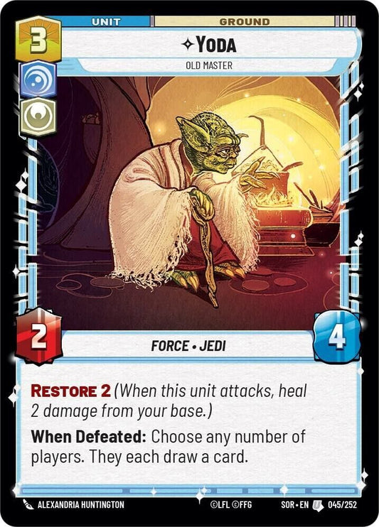 Yoda - Old Master (Non-Foil) SWU