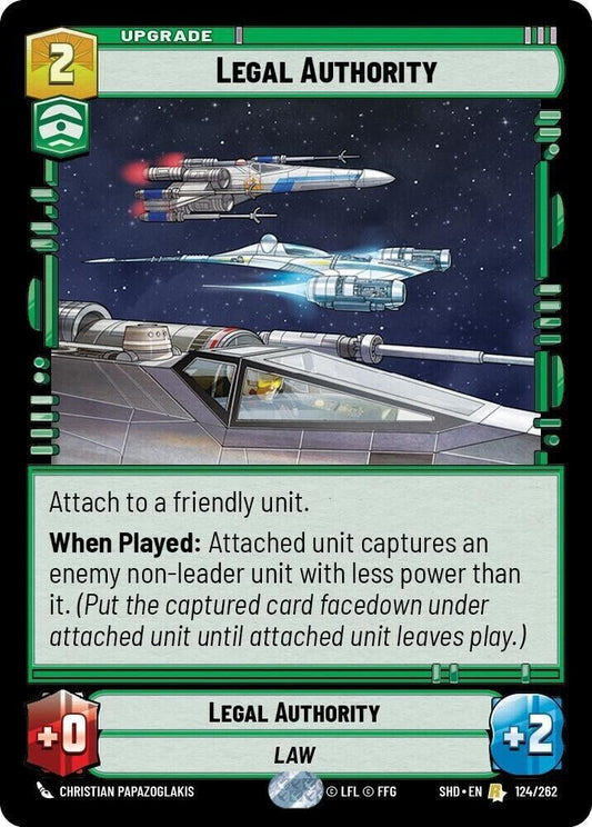 Legal Authority (Non-Foil) SWU
