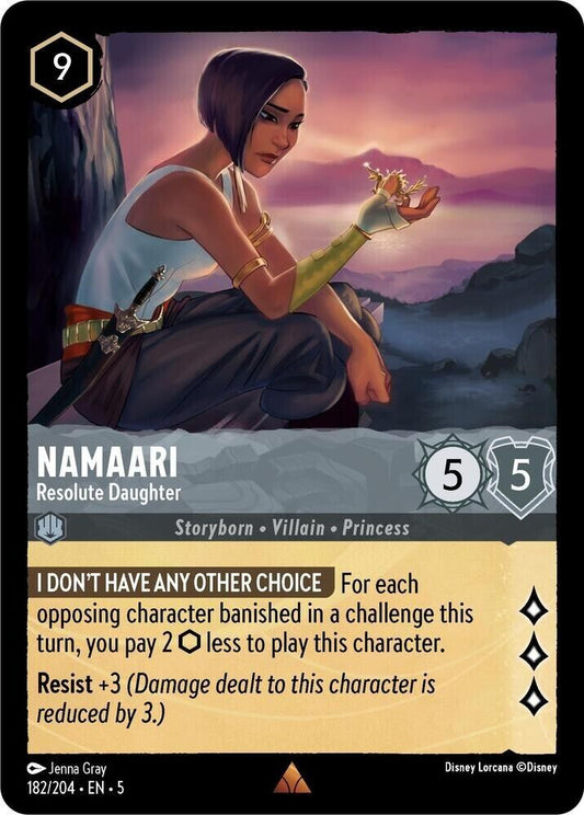 Namaari Resolute Daughter Non-Foil Disney Lorcana 182/204