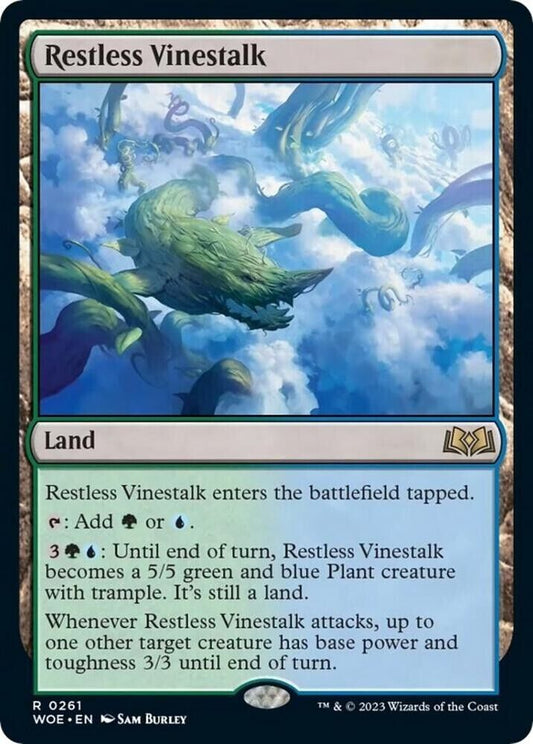 Restless Vinestalk (Foil) MTG