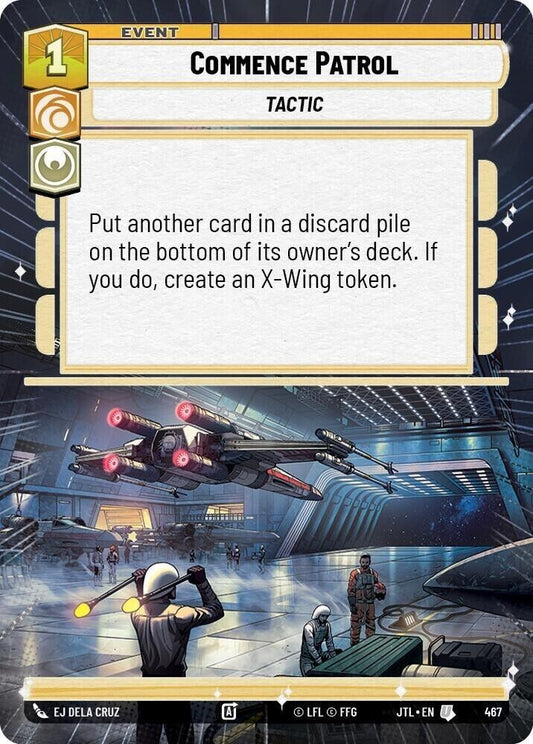 Commence Patrol (Hyperspace) (Non-Foil) JTL SWU