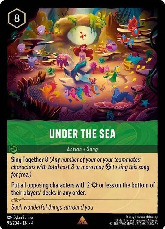 Under the Sea Non-Foil Disney Lorcana