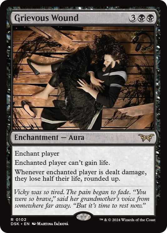 Grievous Wound (Non-Foil) MTG