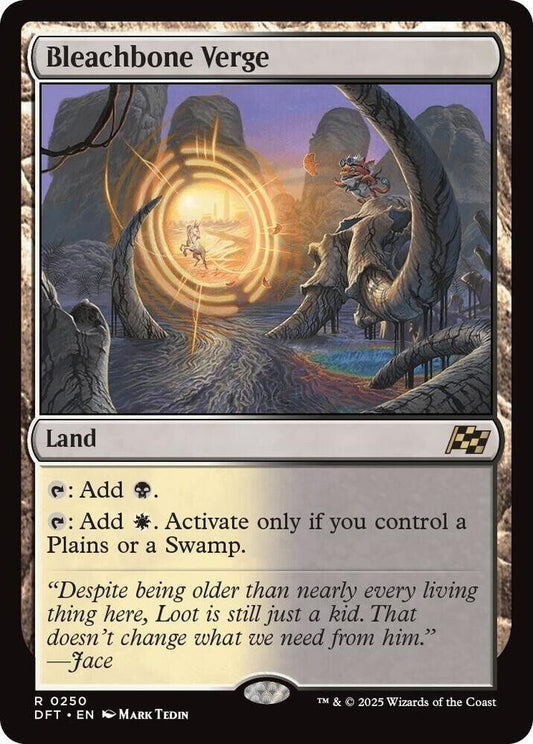 Bleachbone Verge (Foil) Aetherdrift MTG