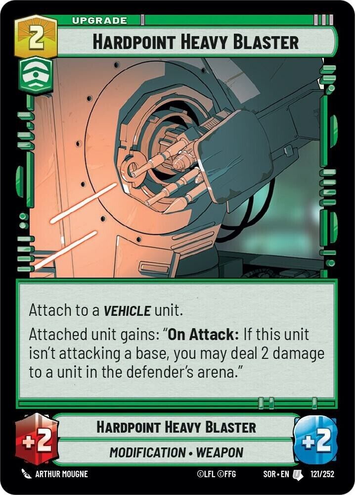 Hardpoint Heavy Blaster (Non-Foil) SWU