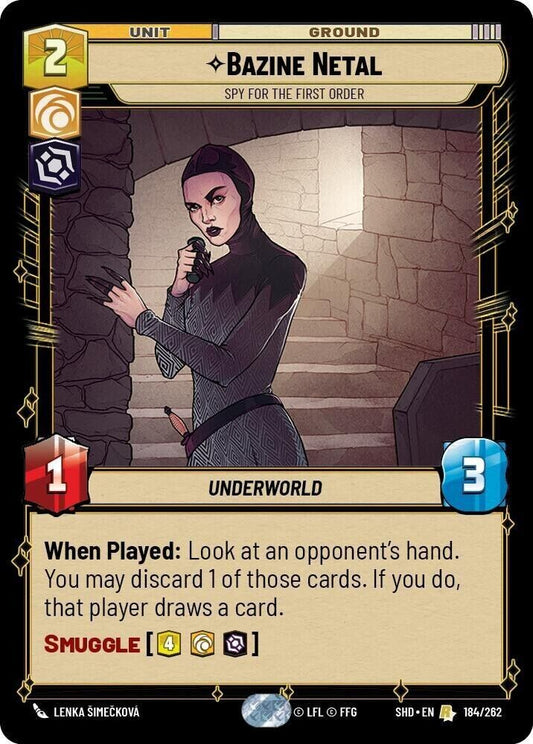 Bazine Netal - Spy for the First Order (Non-Foil) SWU
